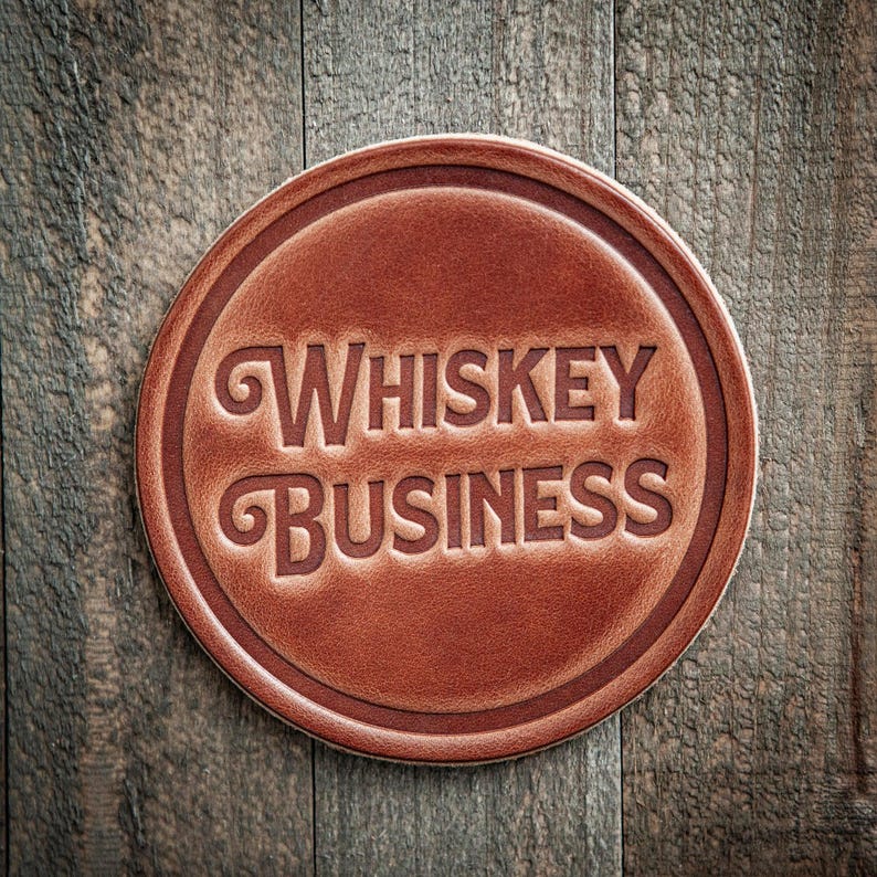Sugarhouse Leather Business Coaster - Thumbnail 2