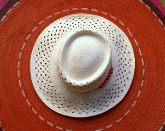 Exclusive sun hat /Stunning model of couture Hat / panama hat /