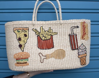 Fast Food Emoji Bag