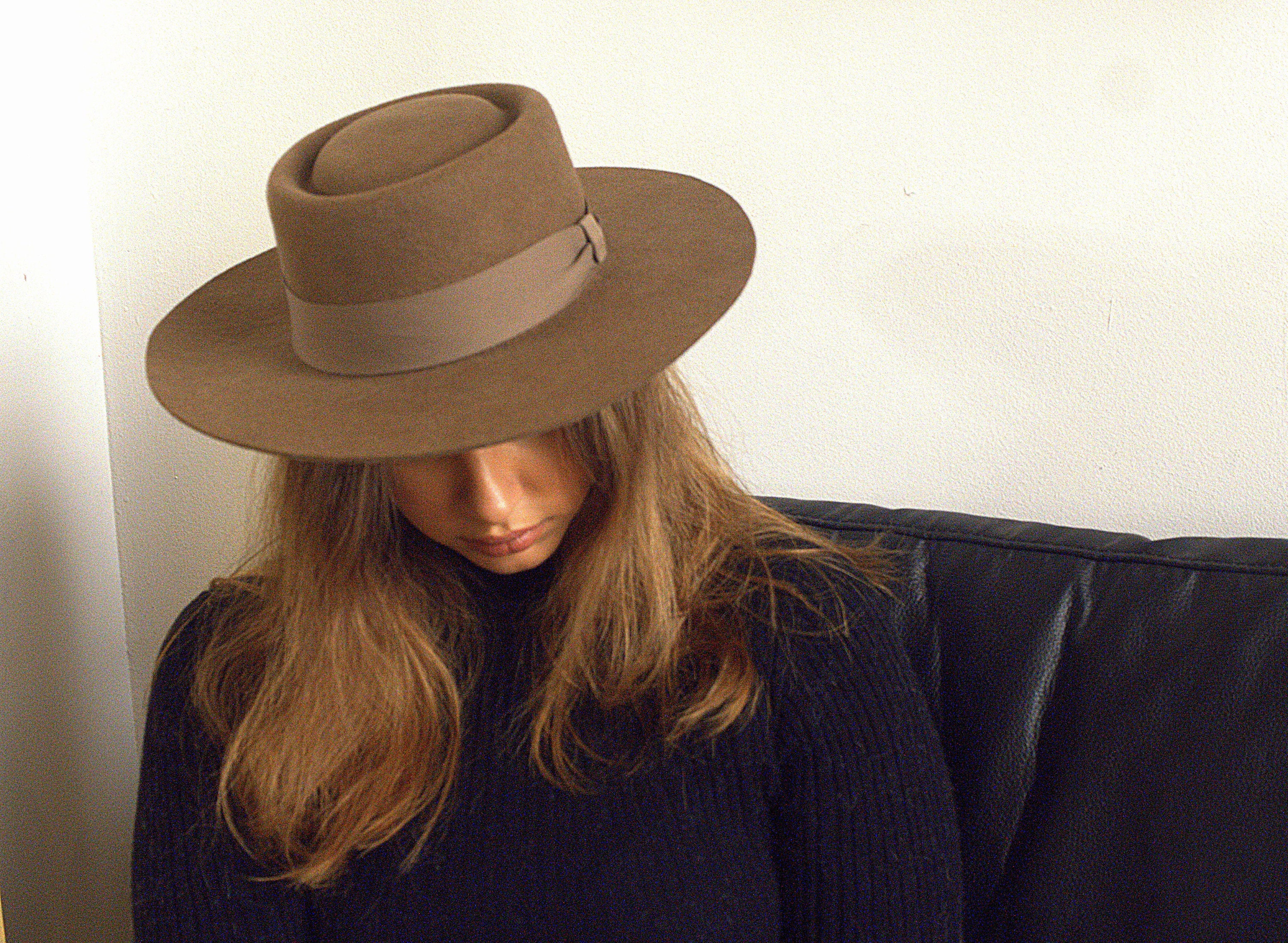 Fedora wool felt fedora wool beanie hat wool hat wool hat womens