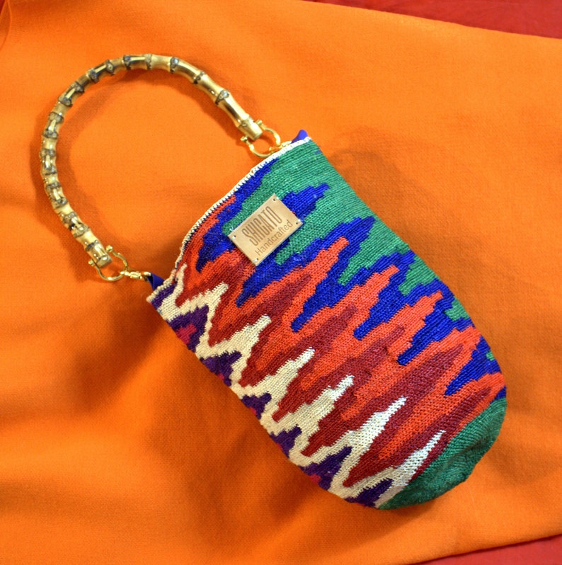 BOLSO SHIGRA MULTICOLOR zigzag