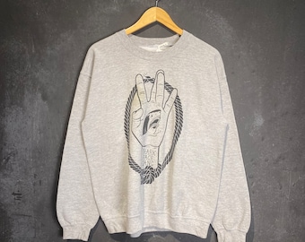 Macklemore&Ryan Lewis Shark Face Gang Crewneck