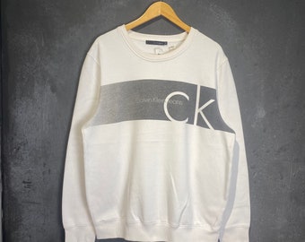 Calvin Klein Spellout Big Logo Crewneck