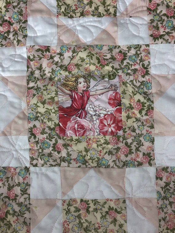  Baby Girl Scrappy Apple Core Quilt Kit with Pink Minky Backing  from QuiltieSisterS. Pre-cut ready for you to start sewing! : Handmade  Products