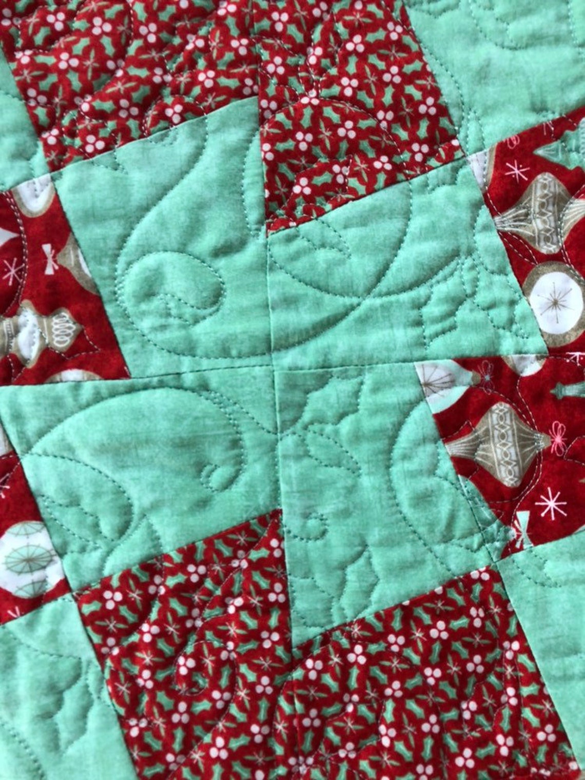 Easy Table Runner Quilt Kit Project From QuiltieSisterS. Etsy