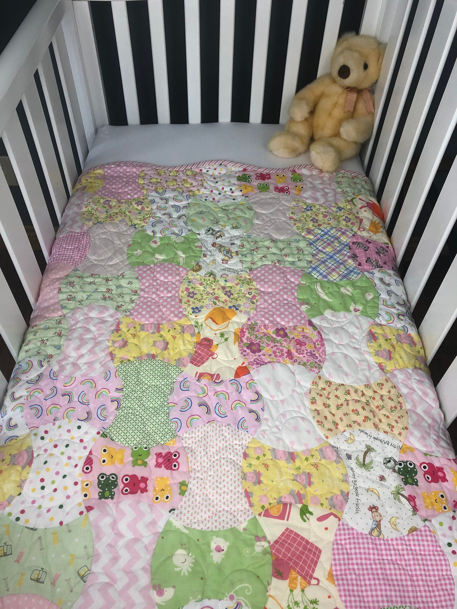 Baby Girl Quilt Kit From Quiltiesisters. Precut Ready for You Etsy