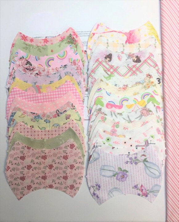 Quilt Kit/Nite Nite Baby Girl/Embroidery/Precut Fabric Ready2Sew/w