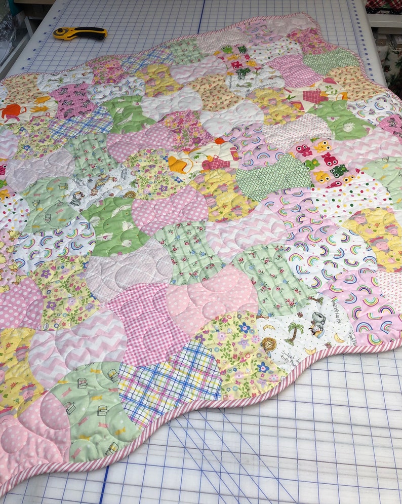 Baby Girl Quilt Kit From Quiltiesisters. Precut Ready for You Etsy