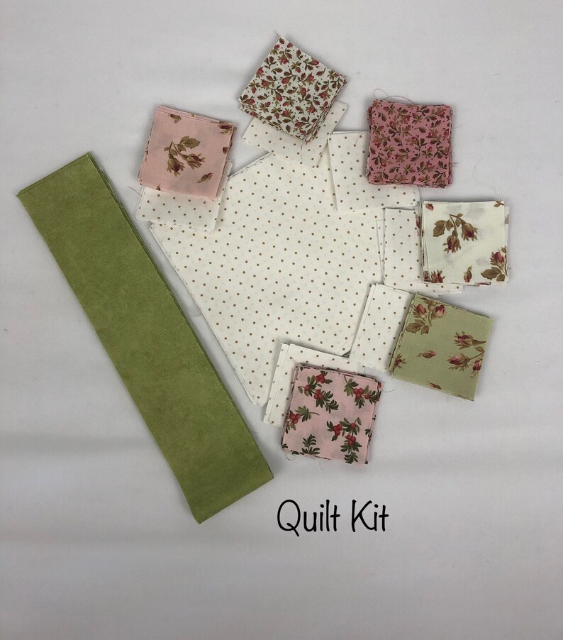 Rose's Irish Chain Baby Quilt Kit Precut Ready to Sew Etsy Canada