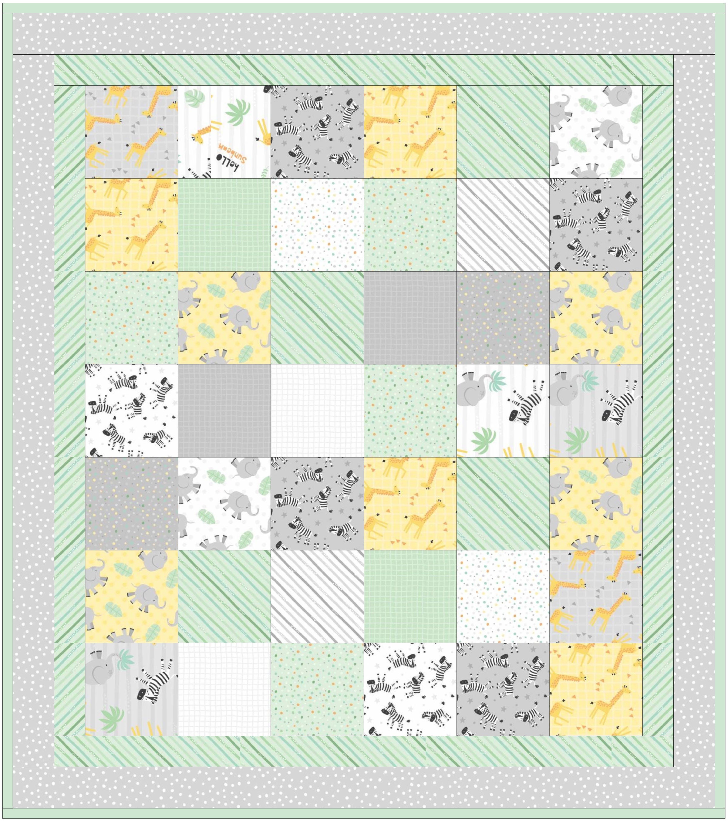 Quick N' Easy 3 Yard Quilts by Donna Robertson for Fabric Cafe 