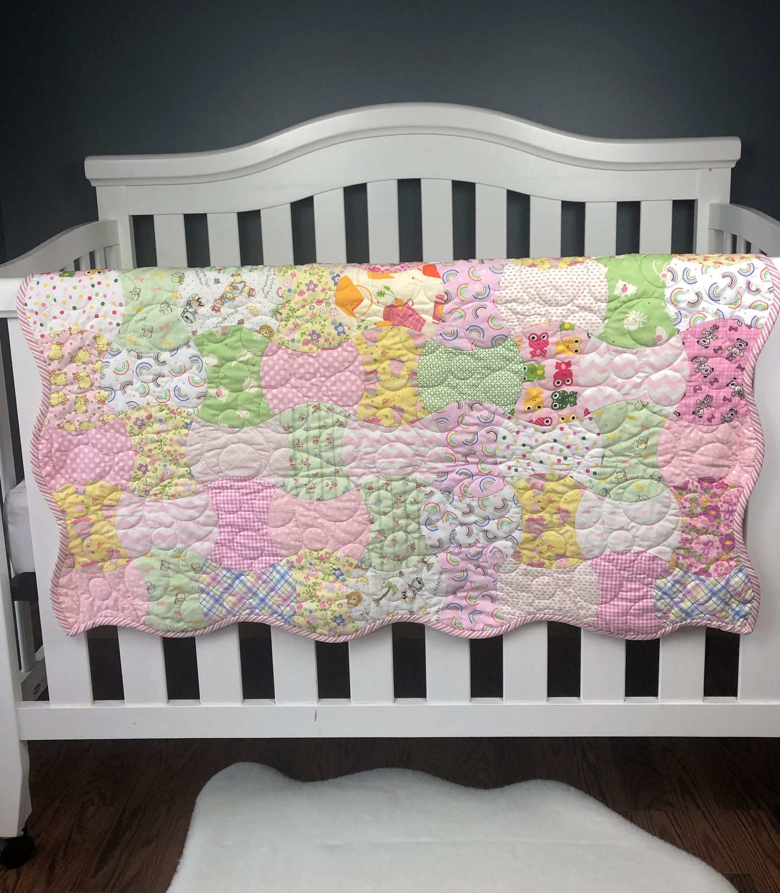 Baby Girl Quilt Kit From Quiltiesisters. Pre-cut Ready for You - Etsy