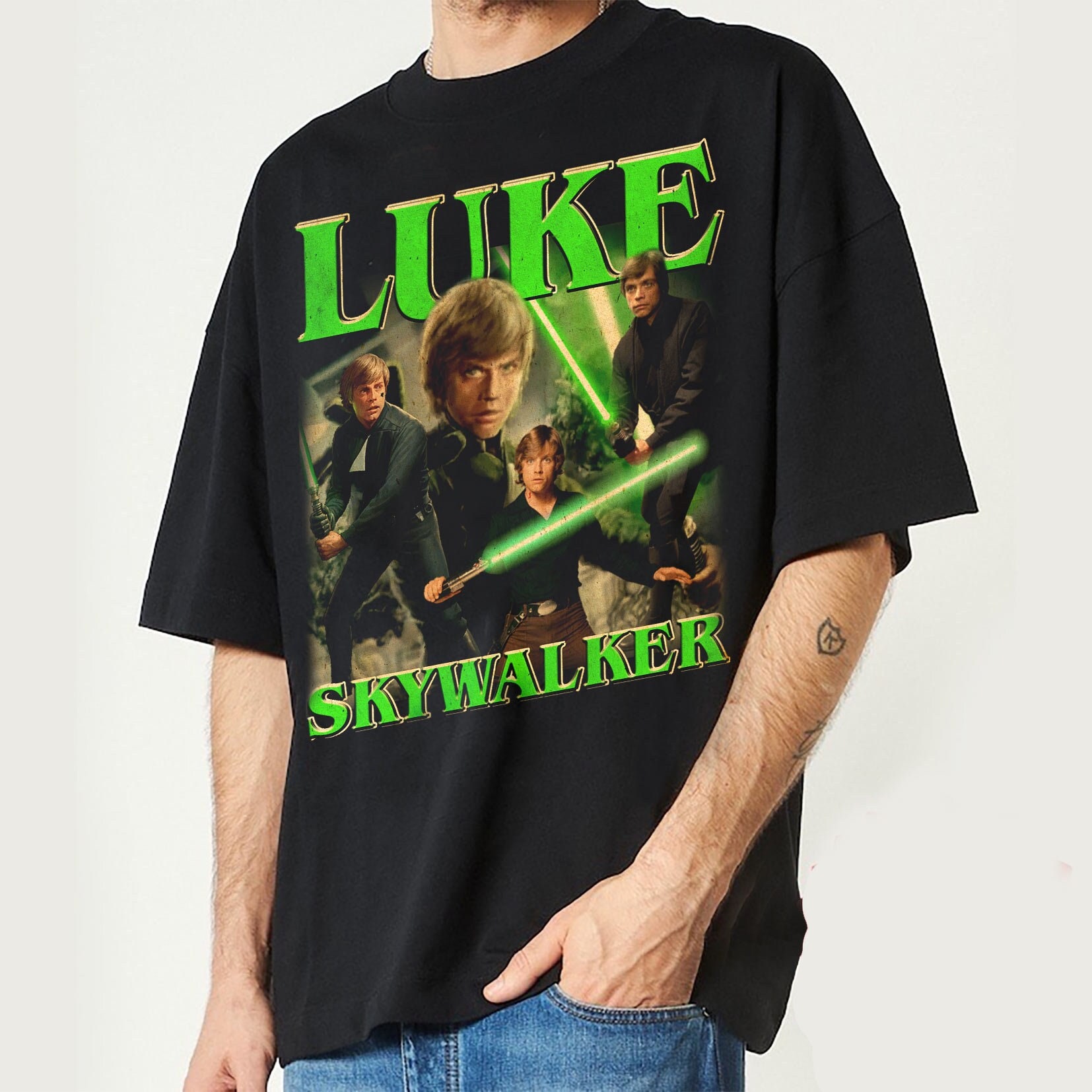Discover Luke Skywalker Vintage T Shirt
