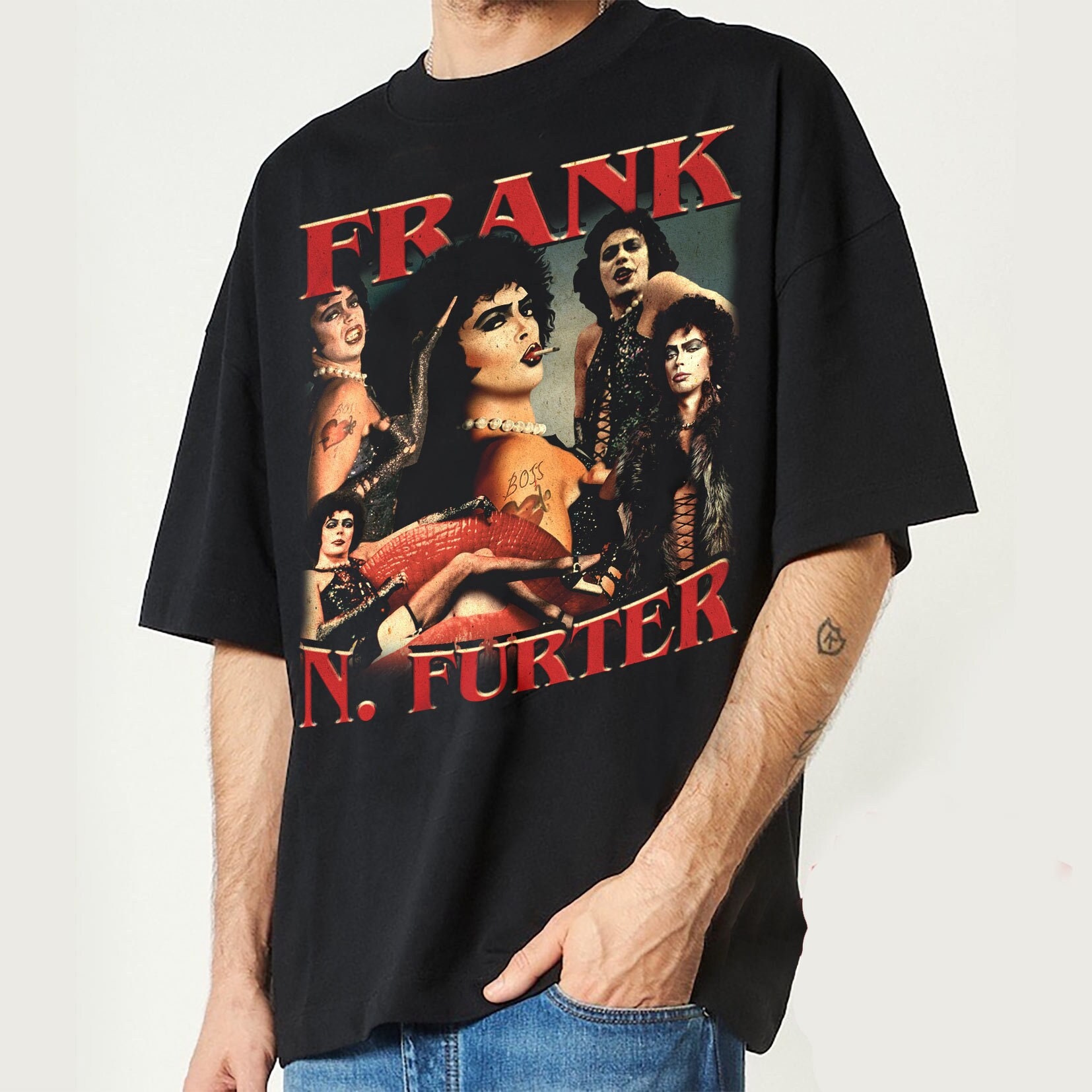 Discover Frank N. Furter Vintage T Shirt, The Rocky Horror Picture Show T-shirt