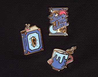 Spellbound Introvert Enamel Pins