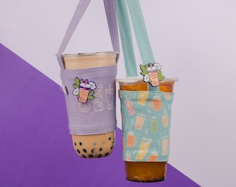 Boba Tea Reversible Beverage Holders