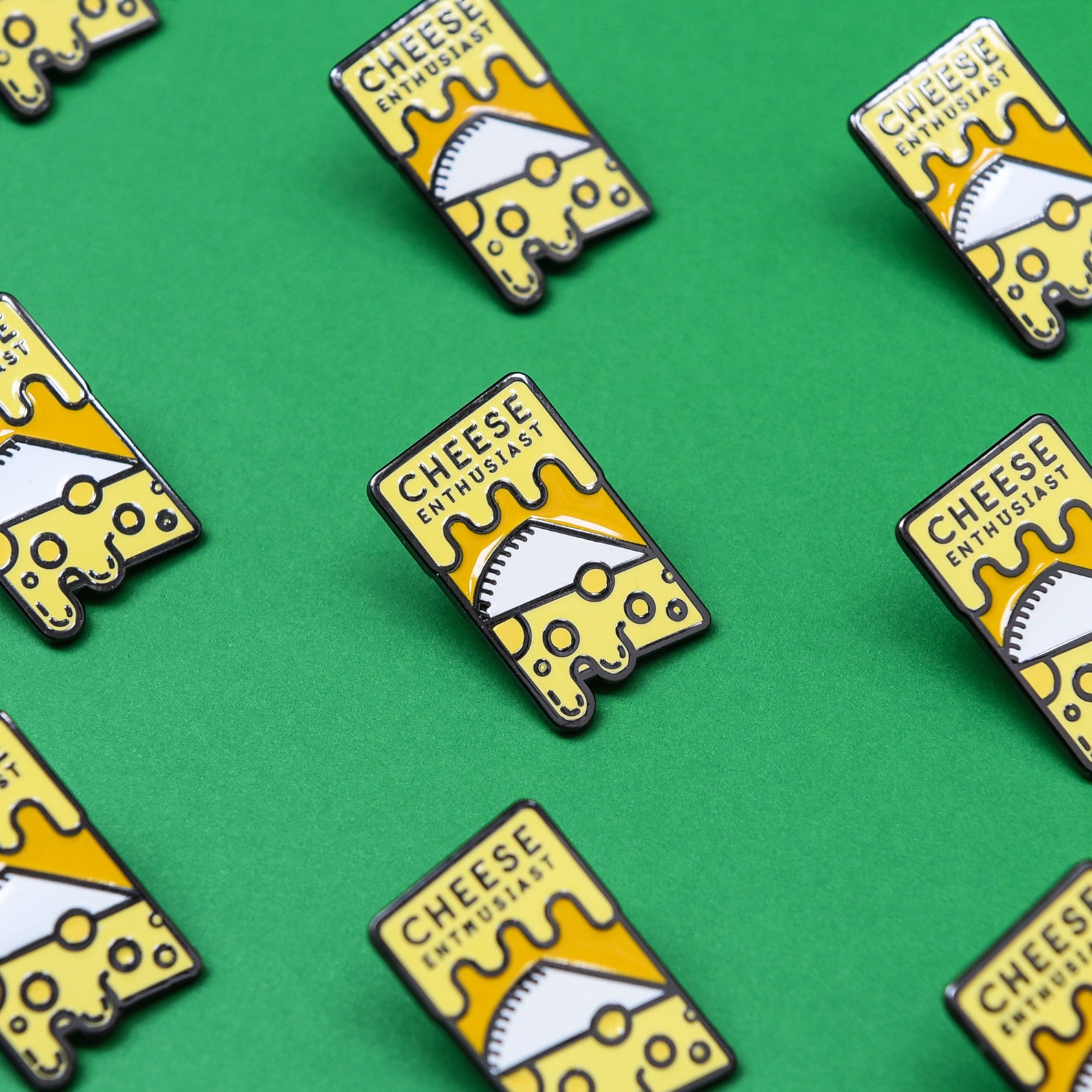 Cheese Enthusiast Enamel Pin Etsy Canada