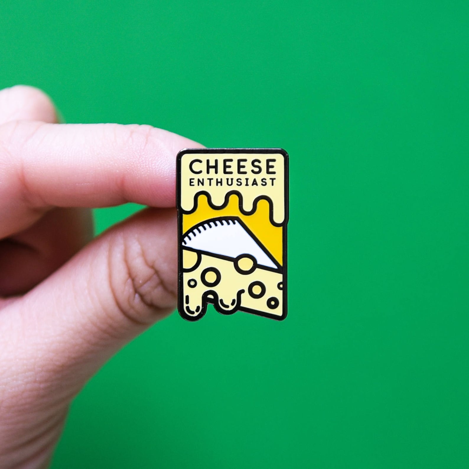 Cheese Enthusiast Enamel Pin Etsy Canada