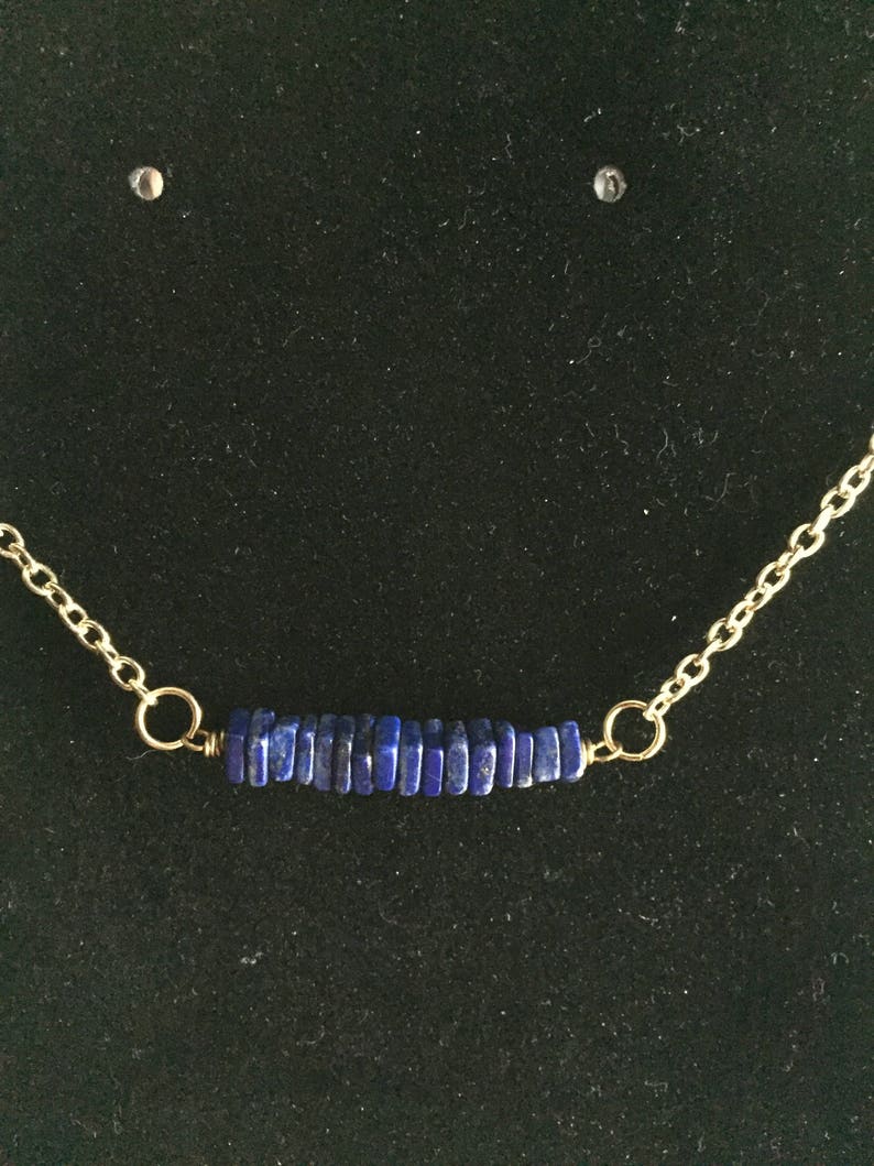 lapis lazuli, necklace, womens necklaces image 5