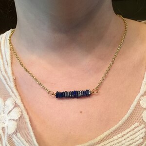 lapis lazuli, necklace, womens necklaces image 3