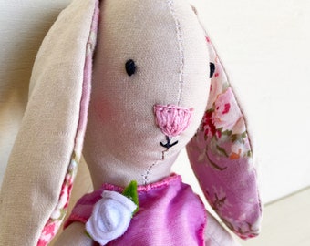 Bunny - Rabbit - Bunny doll - Rabbit doll - Plushie - plush doll - baby bunny - baby