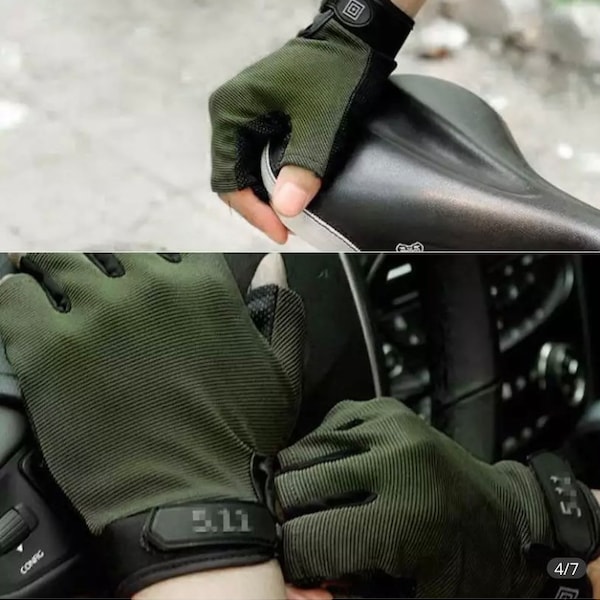 Men Camouflage Tactical Glove Outdoor Sport Cycling Half Finger Anti-Slip Fingerless Mittens Warmer
