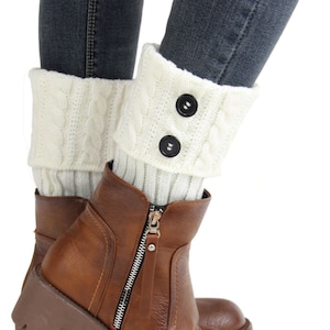 Fall/Winter Knitted Leg Warmer Boot Covers One Size