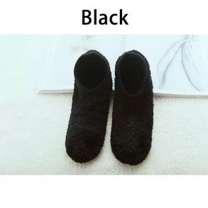 Women Winter Non-slip Floor Socks Indoor Short Socks