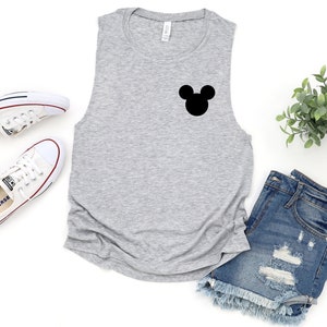 Disney Micky Maus Magic Kingdom Workout Gym Yoga Tank Top Frauen Tank