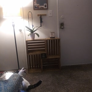 Crate Table Shelf