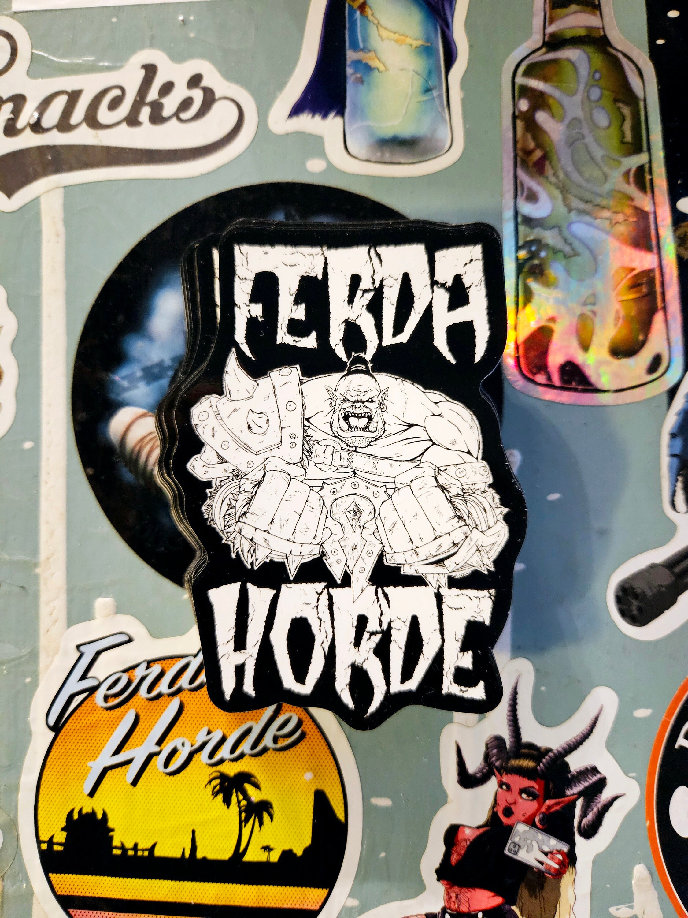 Ferda Sticker Ferda Horde Orc Vinyl Sticker - Etsy