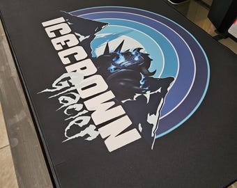 IceCrown Glacier Desk mat Mouse pad