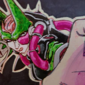 Overwatch Dbz crossover Moira Cell skin