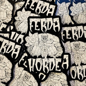 Sticker vinyle Ferda Horde Orc