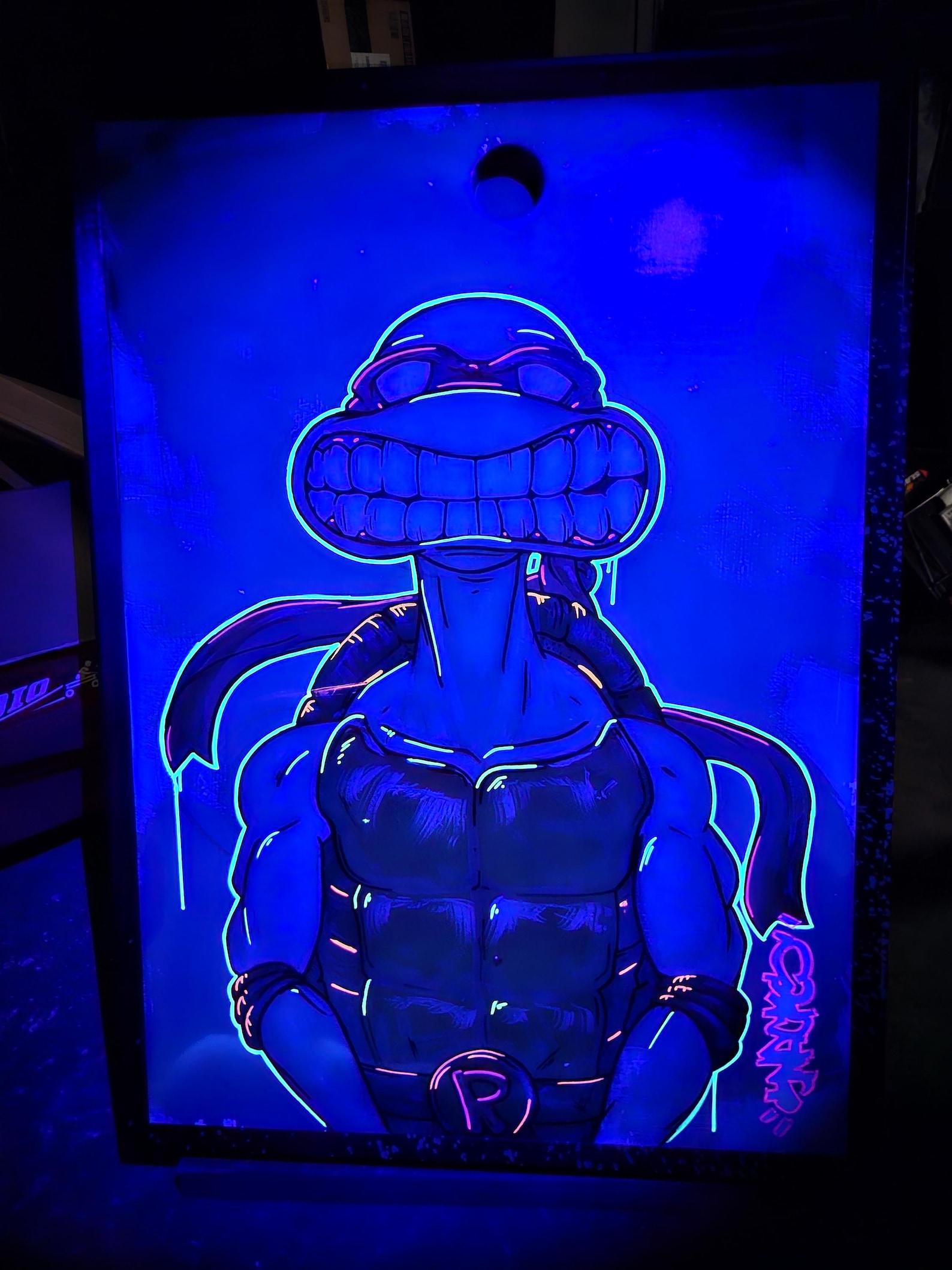 Teenage Mutant Ninja Turtles Raph Big Cheesy Portrait - Etsy