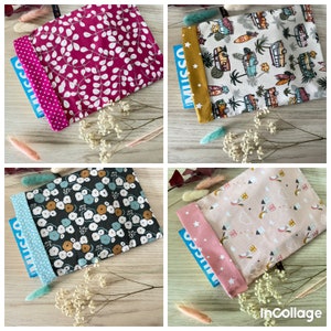 Book pouch, book cover, book protection, pocket format