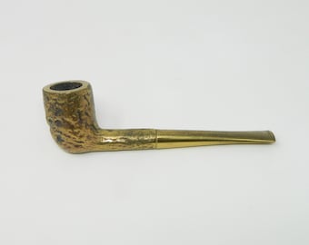 Auböck pipe brass paperweight