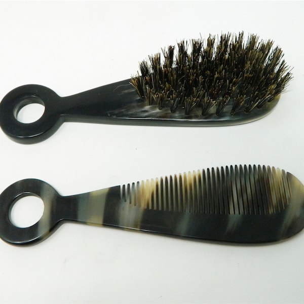 Carl Auböck Workshop Vienna – Spazzola per capelli con pettine in corno