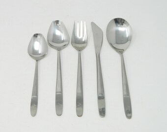Cutlery set for six persons by Amboss Austria Model 2070 design by Helmut Alder – in the Austrian Airline first class edition