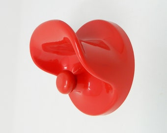 Set of four wardrobe hooks made of ABS - design Olaf von Bohr for Kartell Milano
