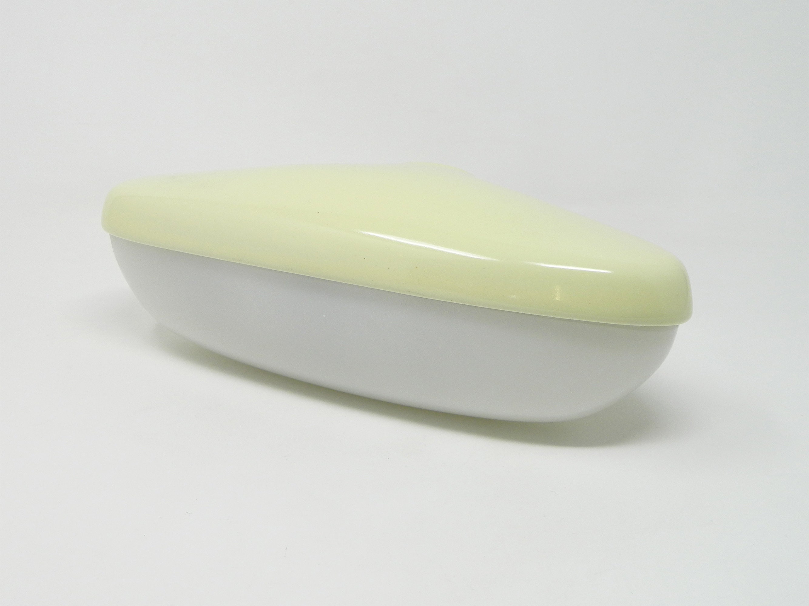 Yellow Mirror Lamp Model 6111 Designed by Wilhelm Wagenfeld