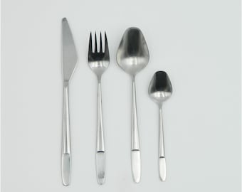 Cutlery set for six persons by Amboss Austria Model 2070 design by Helmut Alder