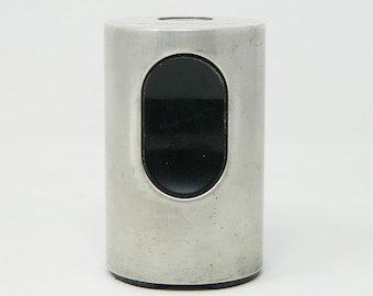 very rare silver plated table lighter T2 AM designed by Dieter Rams for Braun AG