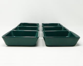 Arabia Finland Decor Kilta green bowls designed by Kaj Franck