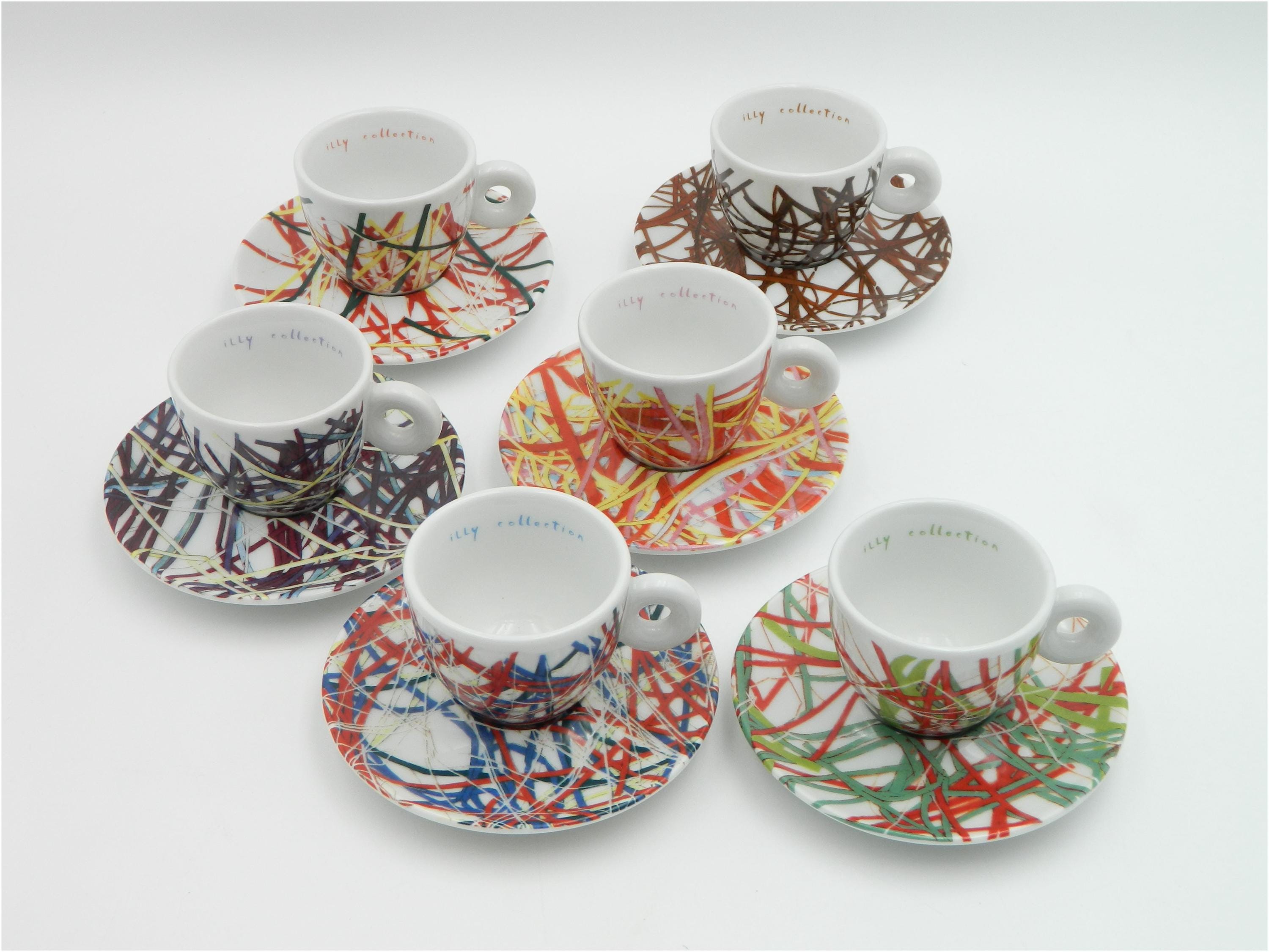 Illy Porcelain Espresso Set 