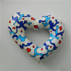 Heart Pop Art Blow-Up Object by Niki de Saint Phalle