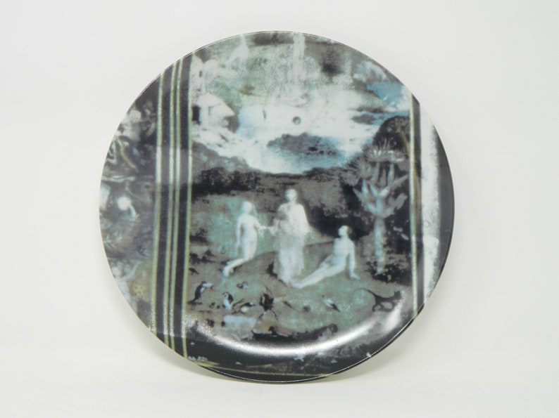 Robert Rauschenberg collectors 10“ plate „Adam and Eve“ from the Robert Rauschenberg collectors 10“ plate „Adam and Eve“ from the