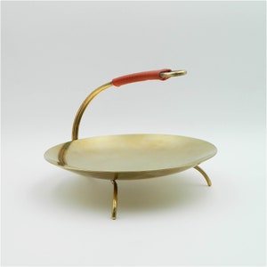 Large brass bowl WMF designed by Günter Kupetz