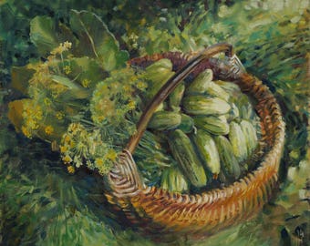 nature painting etsy