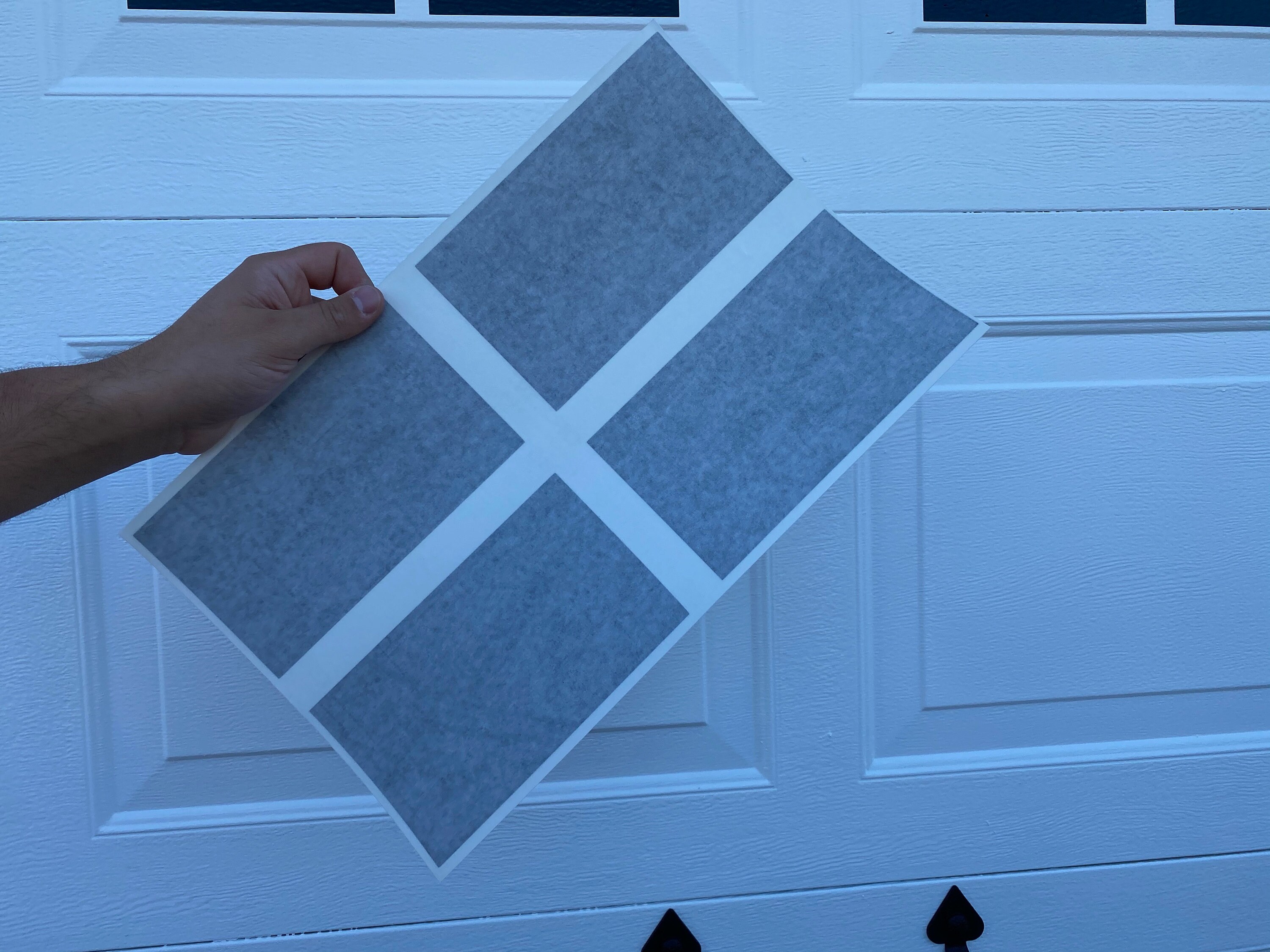 Garage Door Window Decals Garage Faux Window Decals Window Etsy