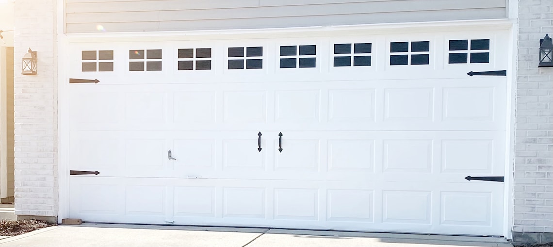 Garage Door Window Decals Garage Faux Window Decals Window Etsy